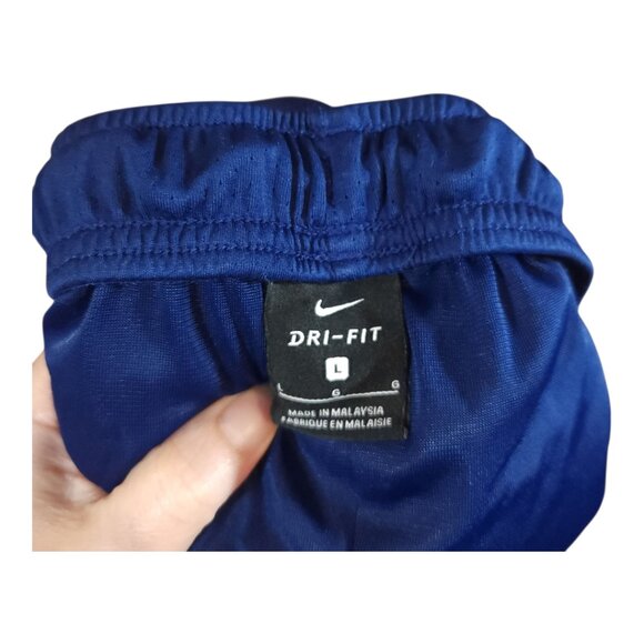 Nike Dri-FIT Mesh Athletic Shorts in Blue Workout Activewear Casual Men's L - Picture 6 of 6